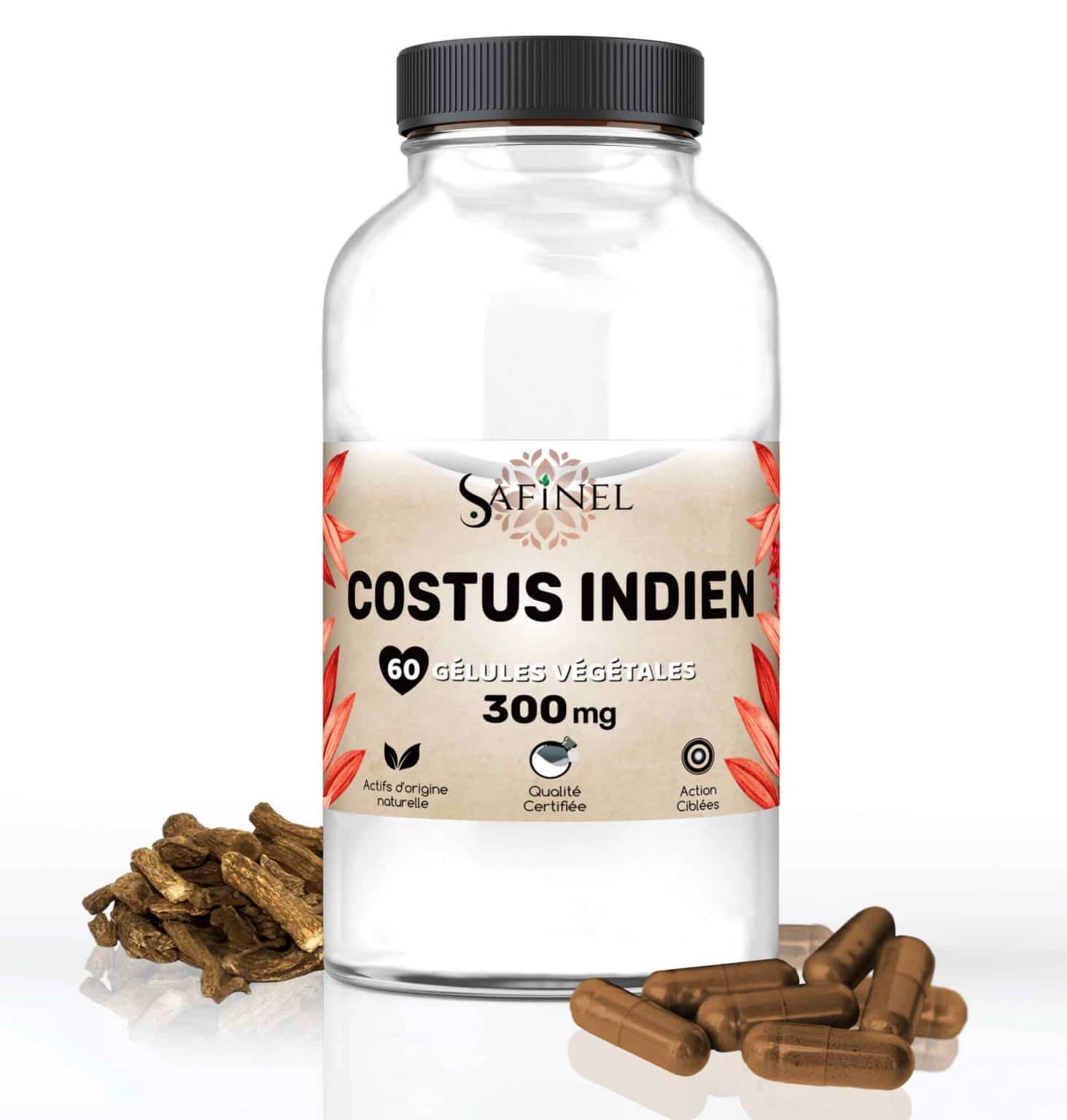 120 Gélules De Costus Marin (Plante Médicinale) - Pour Vitalité Et Détox, Marque 123NATY, Neuf