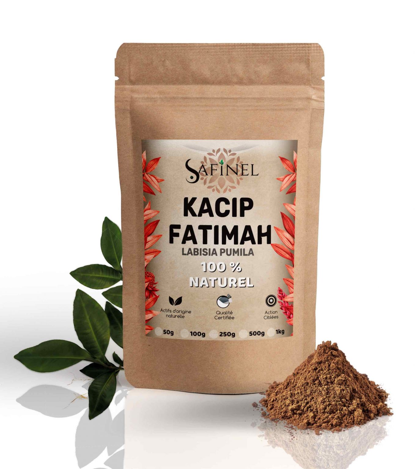 Kacip fatimah en poudre | Plante aphrodisiaque | Goutte d'amour